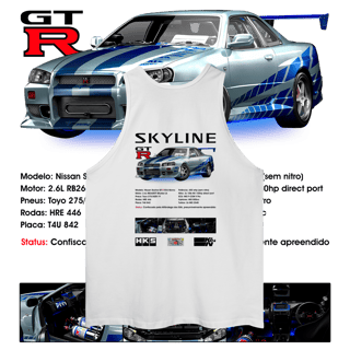 Nome do produto Regata Masculina - West Coast Brian Skyline - STT024