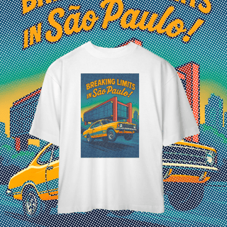 Nome do produto Camiseta Oversized - Breaking Limits in São Paulo - STT006