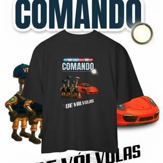 Nome do produto Camiseta Oversized - Comando... de Válvulas - STT011