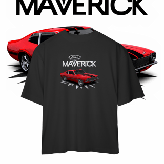Nome do produto Camiseta Oversized - Maverick de Revista - STT016