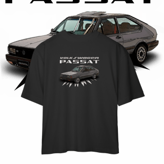 Nome do produto Camiseta Oversized - Passat de Revista - STT019