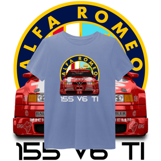 Nome do produto Camiseta Estonada - Alfa Romeo 155 V6 TI DTM - STT022