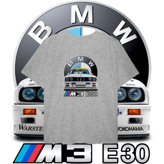 Nome do produto Camiseta Plus Size - BMW M3 E30 DTM - STT025