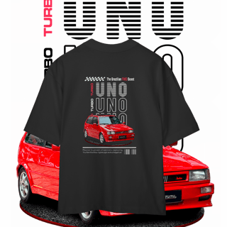 Nome do produto Camiseta Oversized - Uno de Revista - STT010