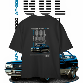 Nome do produto Camiseta Oversized - Gol de Revista - STT014