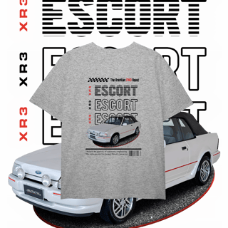 Nome do produto Camiseta Plus Size - Escort de Revista - STT015