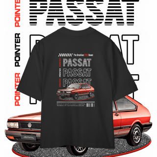Nome do produto Camiseta Oversized - Passat de Revista - STT019