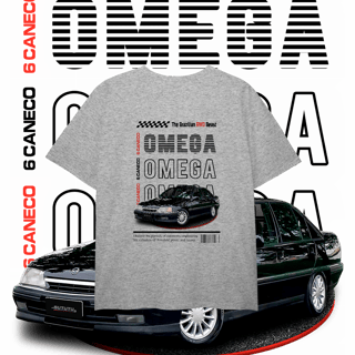 Nome do produto Camiseta Plus Size - Omega de Revista - STT020