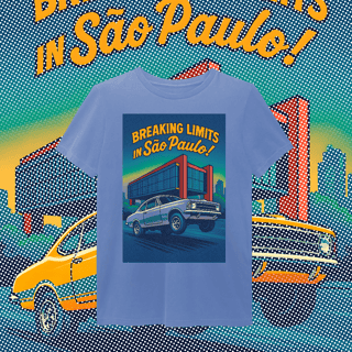 Nome do produto Camiseta Estonada - Breaking Limits in São Paulo - STT006