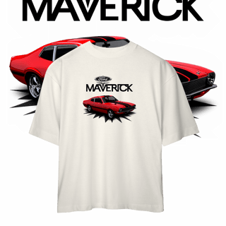 Nome do produto Camiseta Oversized - Maverick de Revista - STT016