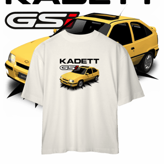 Nome do produto Camiseta Oversized - Kadett de Revista - STT018