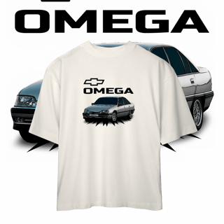 Nome do produto Camiseta Oversized - Omega de Revista - STT020