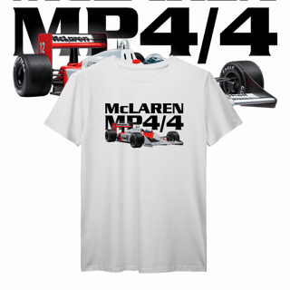 Nome do produto Camiseta Prime - MP4/4 Ayrton Senna - STT012