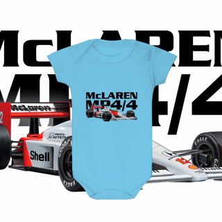 Nome do produto Body Infantil - MP4/4 Ayrton Senna - STT012