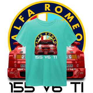 Nome do produto Camiseta Estonada - Alfa Romeo 155 V6 TI DTM - STT022