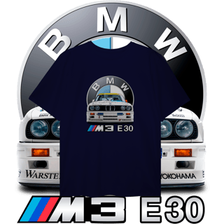 Nome do produto Camiseta Plus Size - BMW M3 E30 DTM - STT025