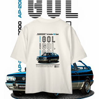 Nome do produto Camiseta Oversized - Gol de Revista - STT014