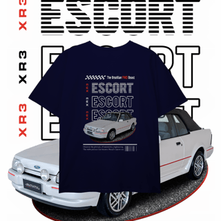 Nome do produto Camiseta Plus Size - Escort de Revista - STT015