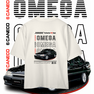 Nome do produto Camiseta Oversized - Omega de Revista - STT020