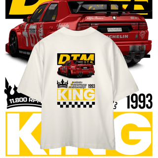 Nome do produto Camiseta Oversized - Alfa Romeo 155 V6 TI DTM - STT022
