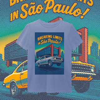 Nome do produto Camiseta Estonada - Breaking Limits in São Paulo - STT006