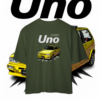 Nome do produto Camiseta Oversized - Uno de Revista - STT010