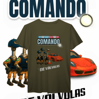Nome do produto Camiseta Prime - Comando... de Válvulas - STT011