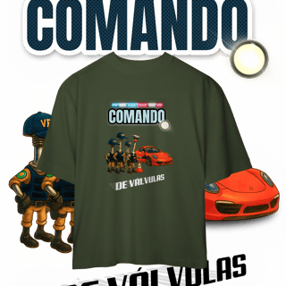 Nome do produto Camiseta Oversized - Comando... de Válvulas - STT011