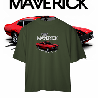Nome do produto Camiseta Oversized - Maverick de Revista - STT016