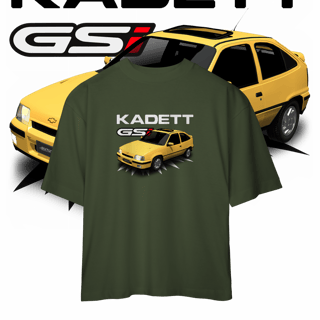 Nome do produto Camiseta Oversized - Kadett de Revista - STT018