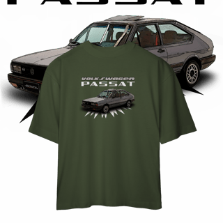 Nome do produto Camiseta Oversized - Passat de Revista - STT019