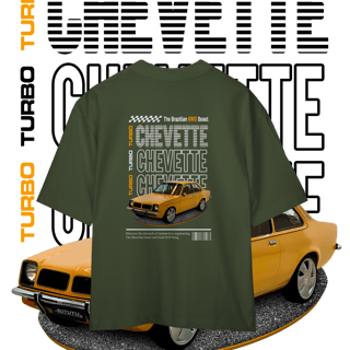 Nome do produto Camiseta Oversized - Chevette de Revista - STT008