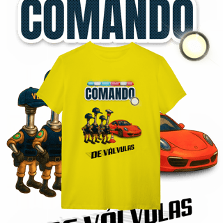 Nome do produto Camiseta Quality - Comando... de Válvulas - STT011