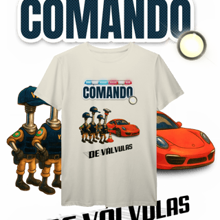Nome do produto Camiseta Prime - Comando... de Válvulas - STT011