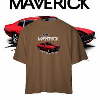 Nome do produto Camiseta Oversized - Maverick de Revista - STT016