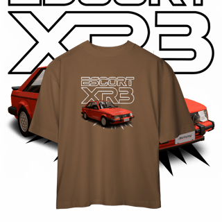 Nome do produto Camiseta Oversized - Escort de Revista - STT015