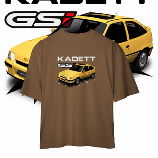 Nome do produto Camiseta Oversized - Kadett de Revista - STT018