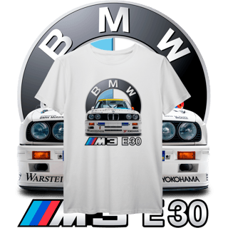 Nome do produto Camiseta Prime - BMW M3 E30 DTM - STT025