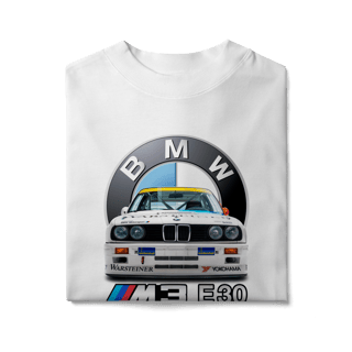 Nome do produto Camiseta Oversized - BMW M3 E30 DTM - STT025