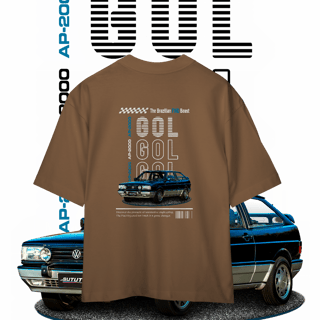 Nome do produto Camiseta Oversized - Gol de Revista - STT014