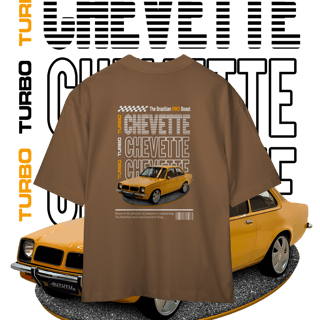 Nome do produto Camiseta Oversized - Chevette de Revista - STT008