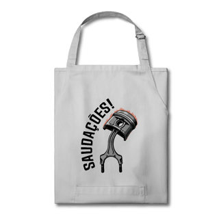 Nome do produto Saudações da Biela - Avental Brim - STT002