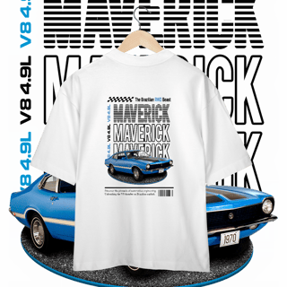 Nome do produto Camiseta Oversized - Maverick de Revista - STT016