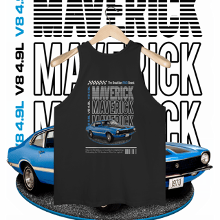 Nome do produto Regata Masculina - Maverick de Revista - STT016