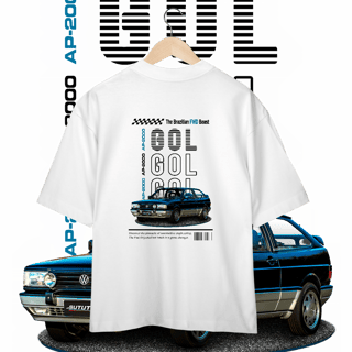 Nome do produto Camiseta Oversized - Gol de Revista - STT014