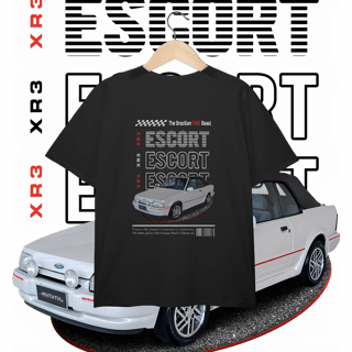 Nome do produto Camiseta Plus Size - Escort de Revista - STT015