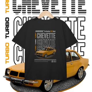 Nome do produto Camiseta Plus Size - Chevette de Revista - STT008