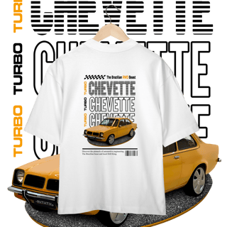Nome do produto Camiseta Oversized - Chevette de Revista - STT008