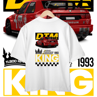 Nome do produto Camiseta Oversized - Alfa Romeo 155 V6 TI DTM - STT022