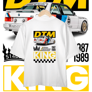 Nome do produto Camiseta Oversized - BMW M3 E30 DTM - STT025